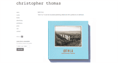 Desktop Screenshot of christopher-thomas.de